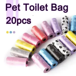 20 Rolls Dog Poop Bags Refill Set