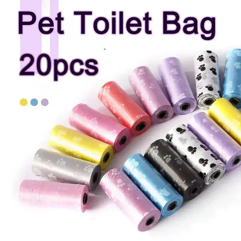 20 Rolls Dog Poop Bags Refill Set