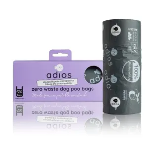 Adios Plastic Large Handle Bag on a Roll