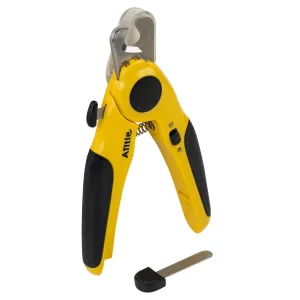 Aiitle Dog & Cat Pets Nail Clippers with LED Lights Yellow