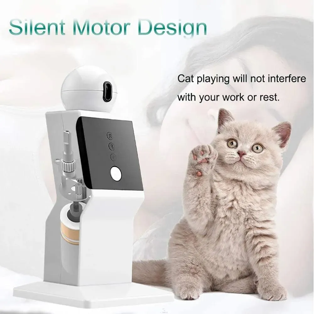 Automatic Cat Laser Toy - Interactive Red Dot Exercising Fun