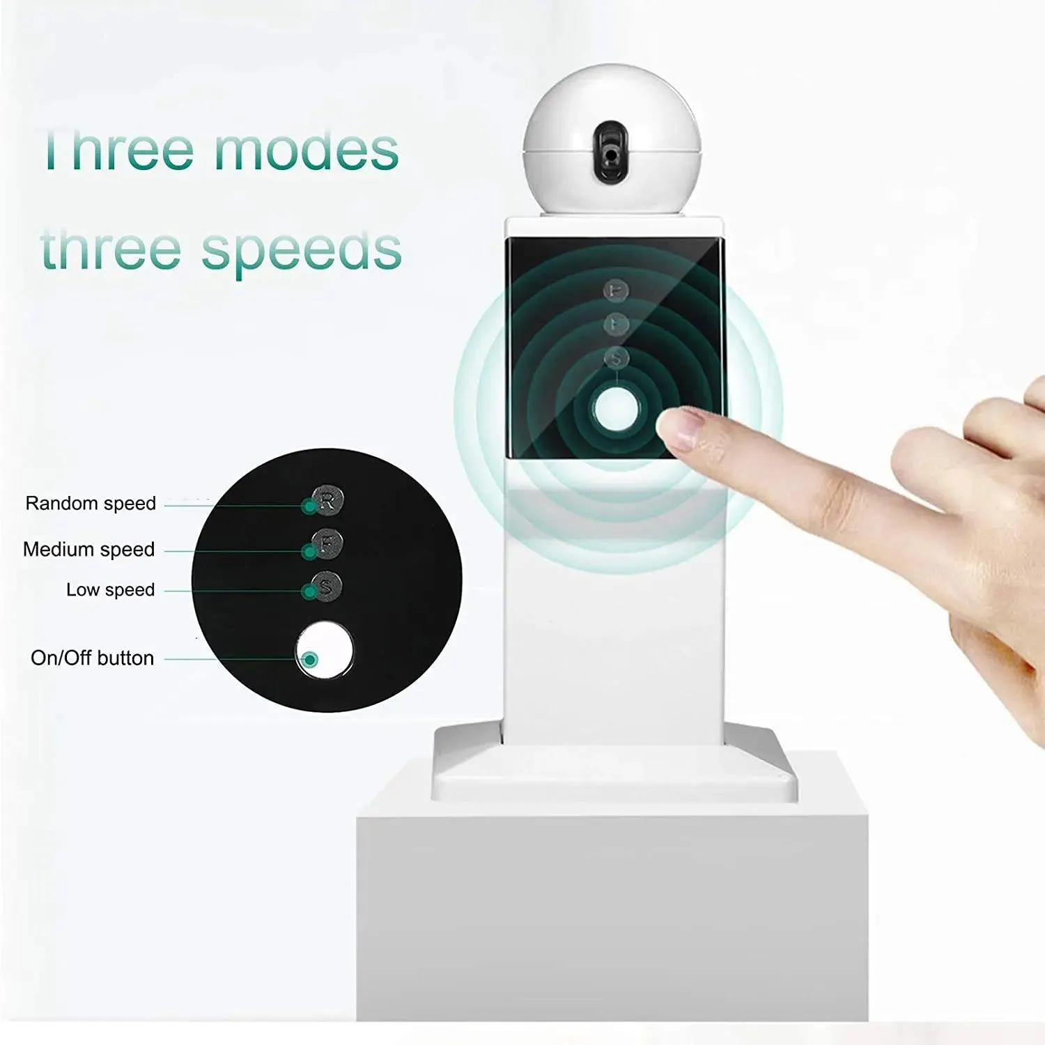Automatic Cat Laser Toy - Interactive Red Dot Exercising Fun