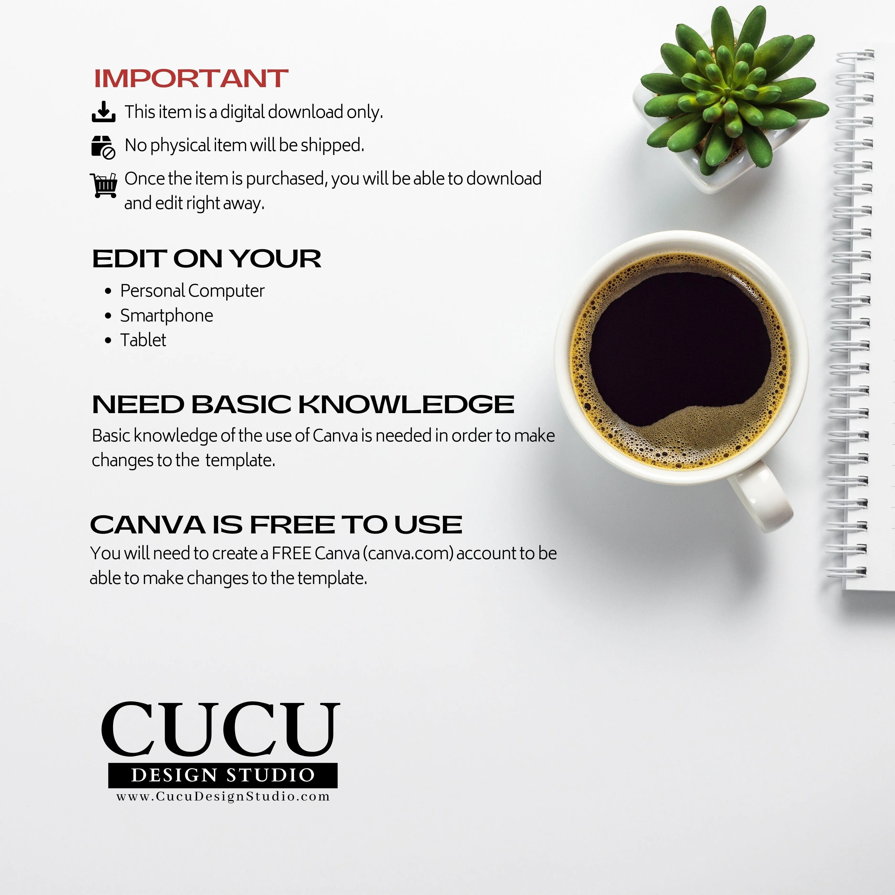 Canva Funeral Thank You Card Template