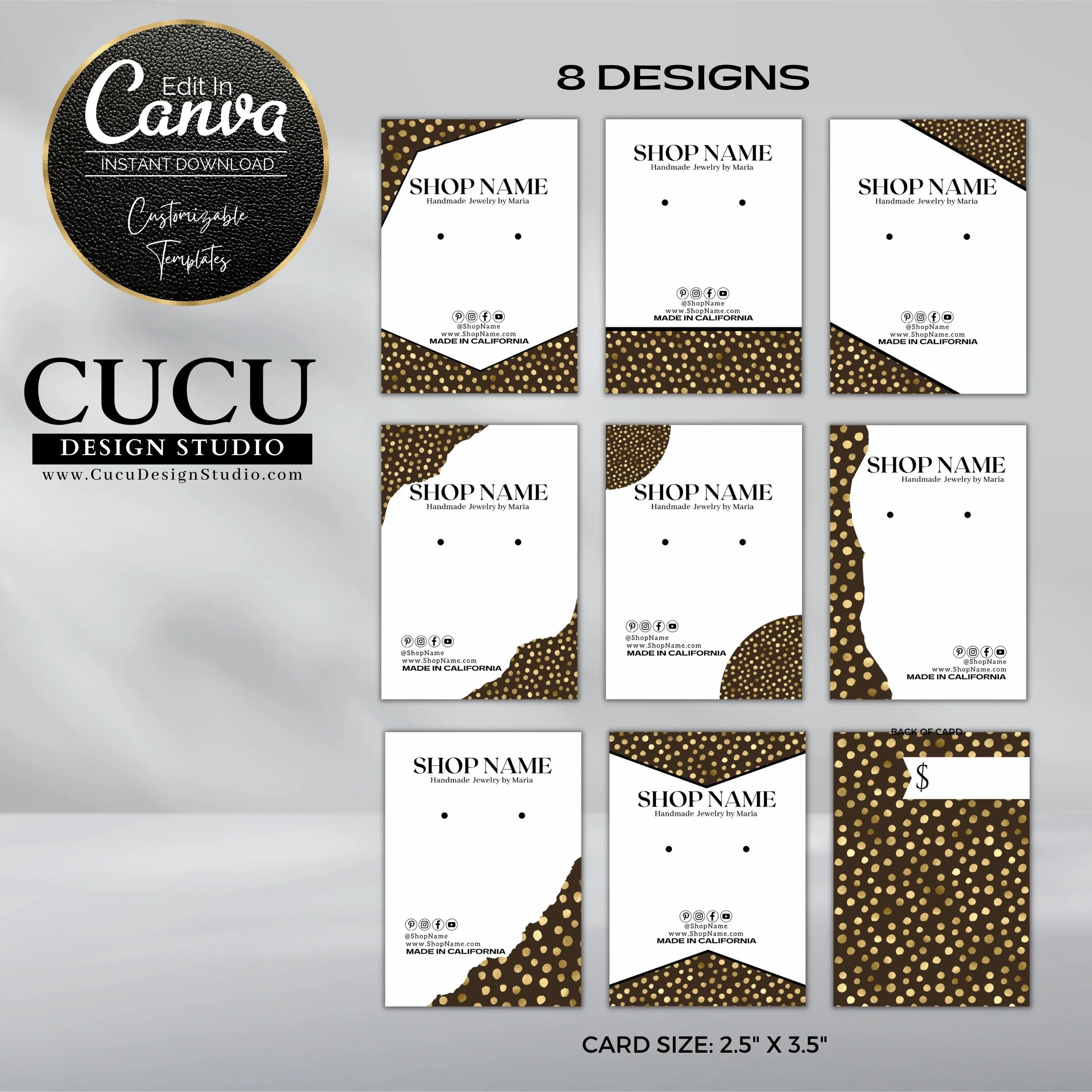 Canva Jewelry Holder