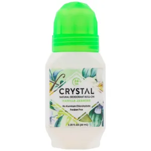 CRYSTAL - Mineral Deodorant Roll-On, Vanilla Jasmine - 2.25 fl. oz. (66 ml)