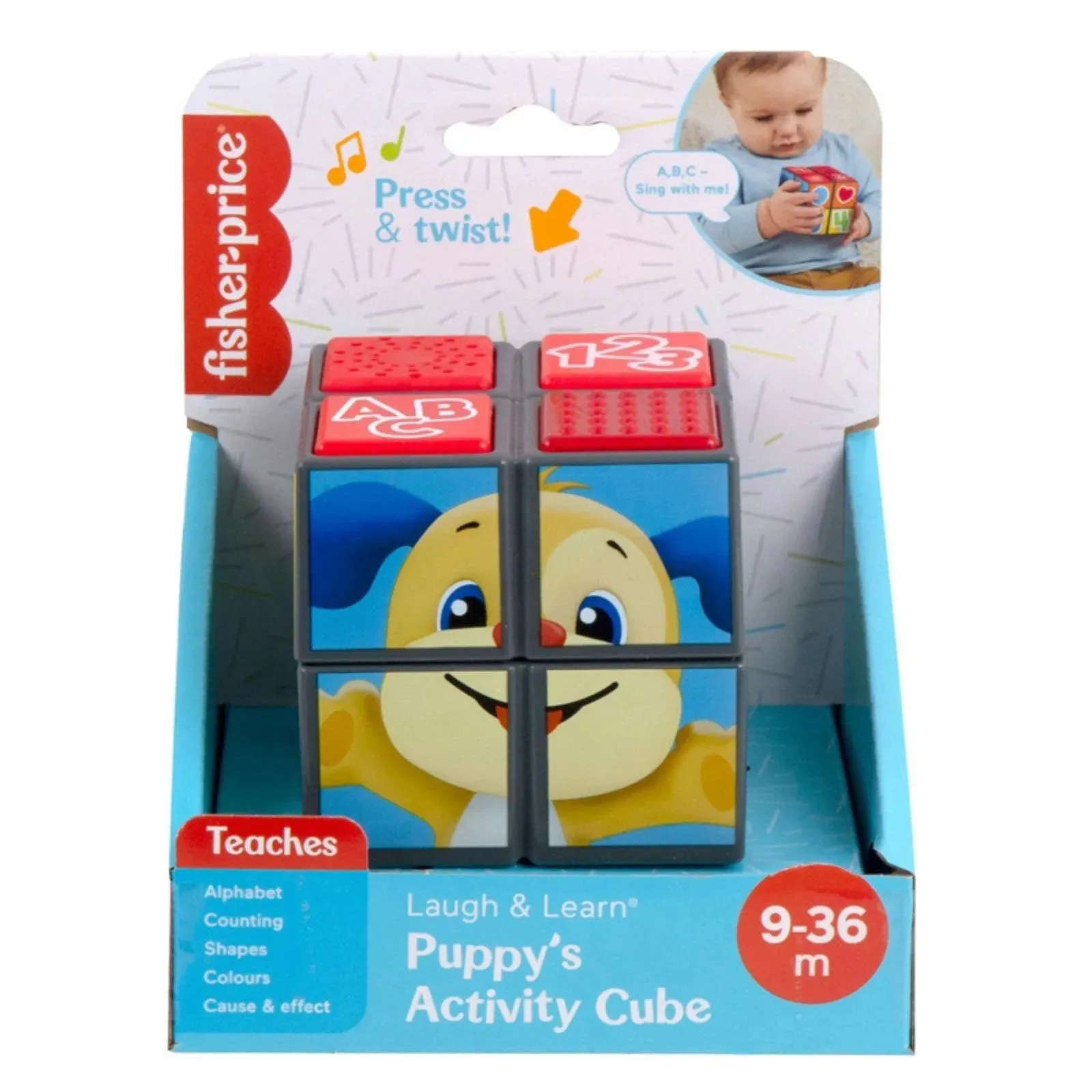 Fisher-Price Laugh & Learn Puppys Activity Cube