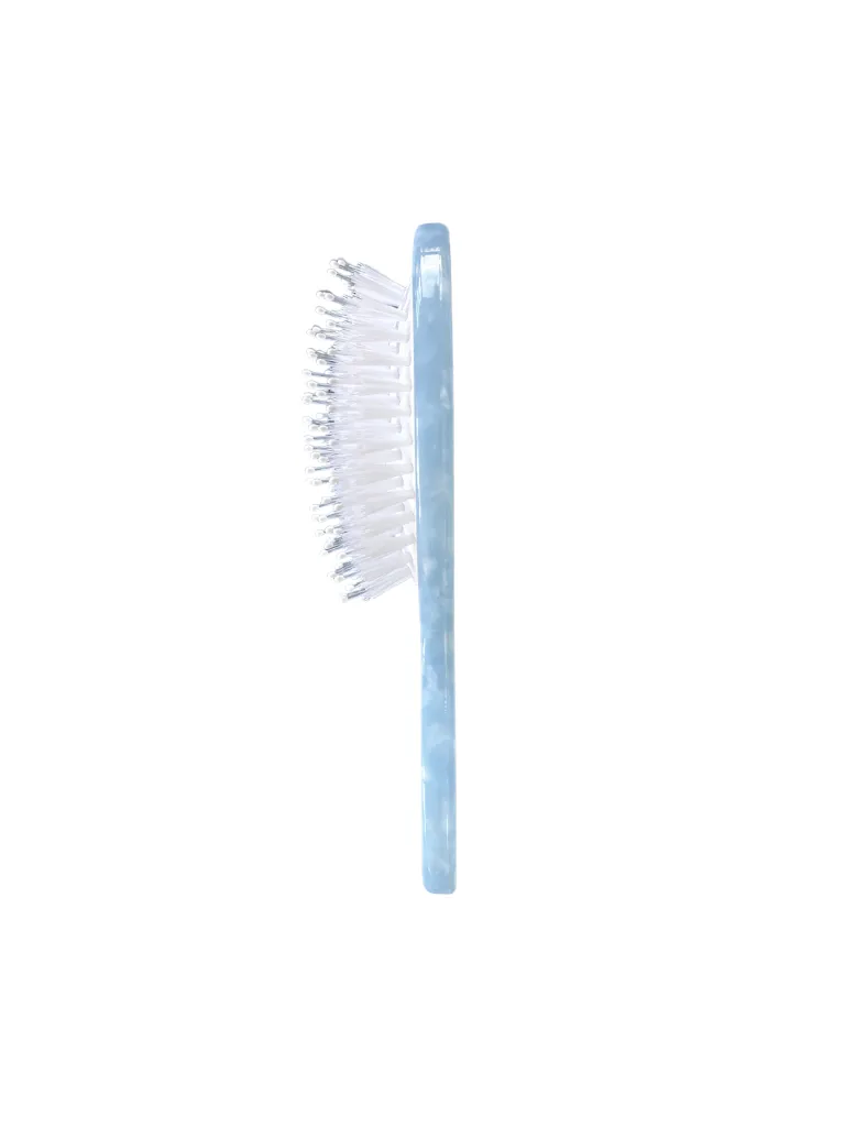 Hand-painted Compact Cherry Blossom Stem 2-1 Perfect Daily Brush | Eco-Friendly