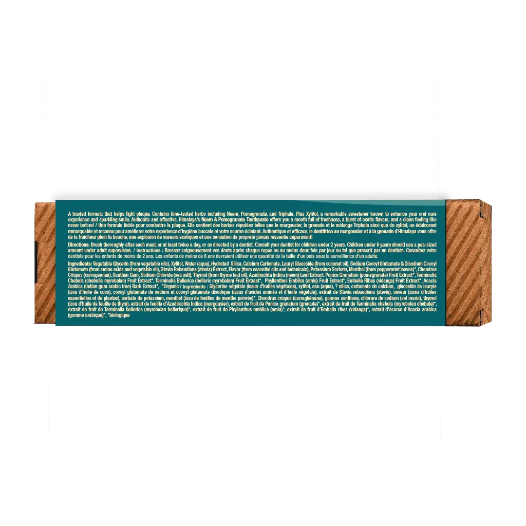 Himalaya Toothpaste neem & pomegranate