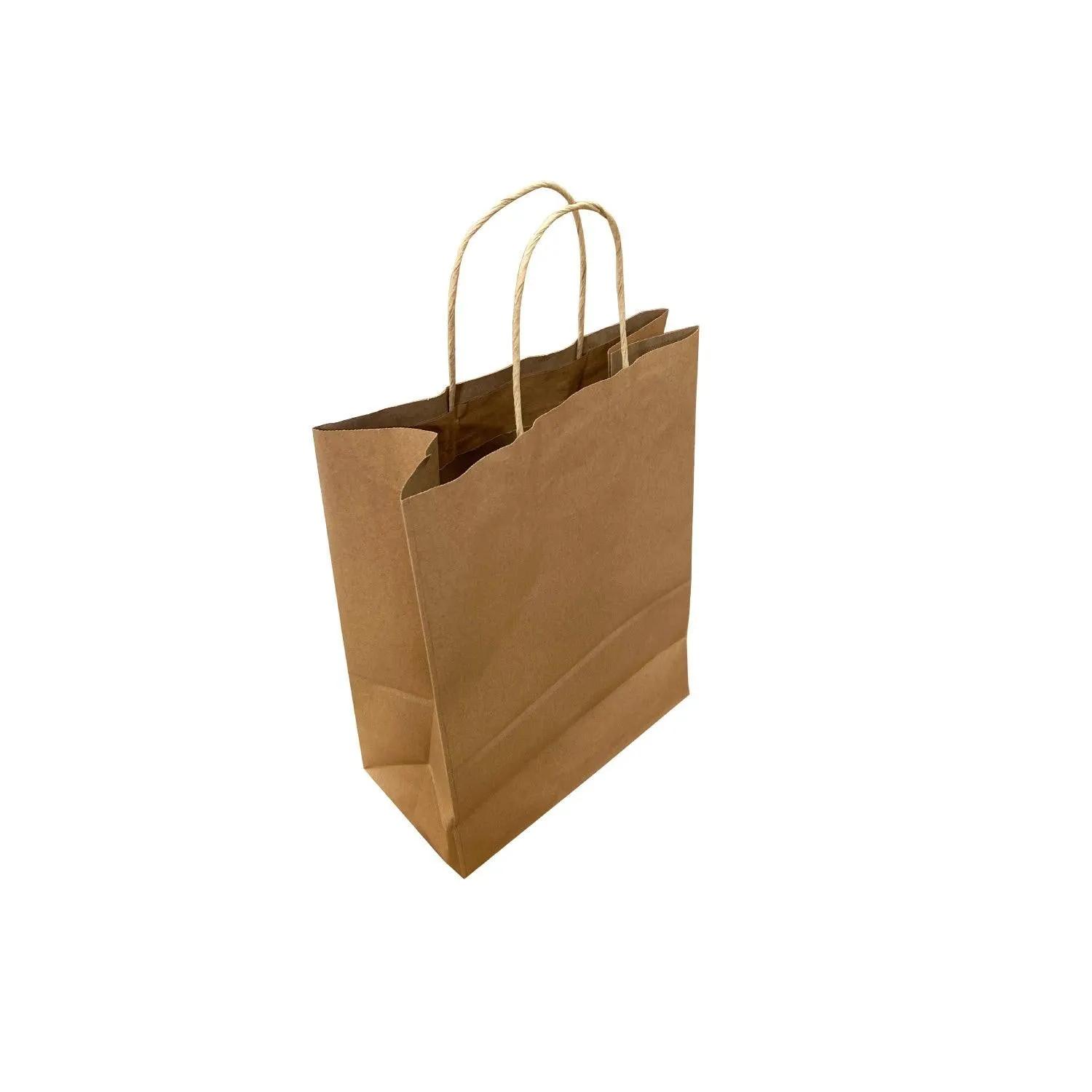 Kesgi FI662062 10" x 5"x 13" Brown Kraft Paper Bag - 200/Case