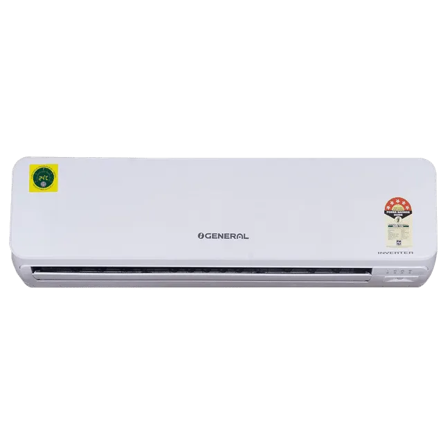 OGeneral ASGG24CGAA-B 2 Ton 5 Star Inverter Split AC (2025 Model) | R32 | Copper Condenser | Free Installation