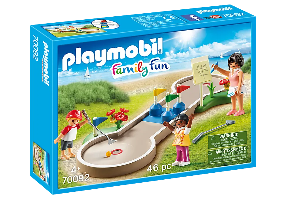 Playmobil Family Fun Mini Golf