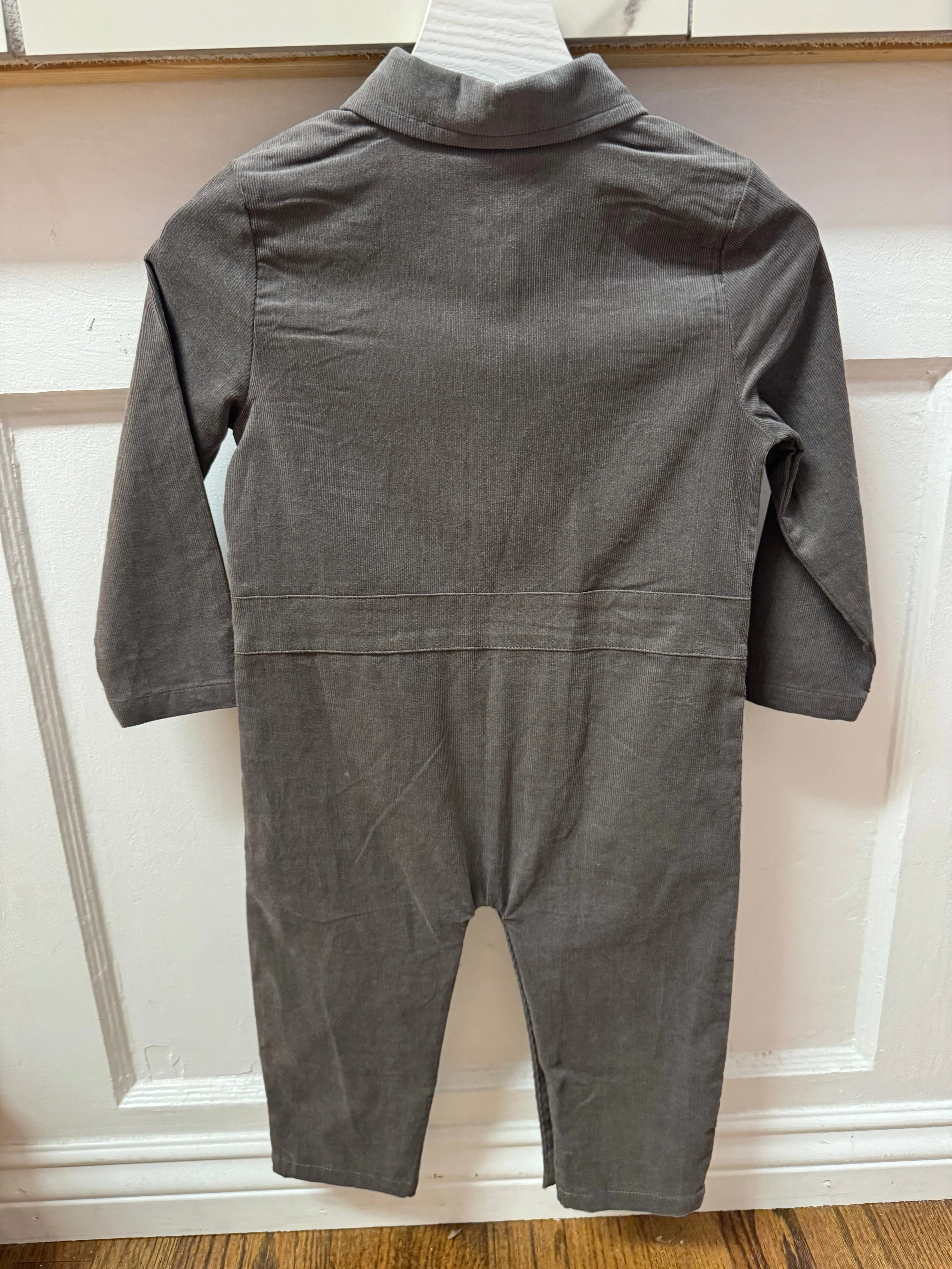 Retro Jumpsuit- Charcoal
