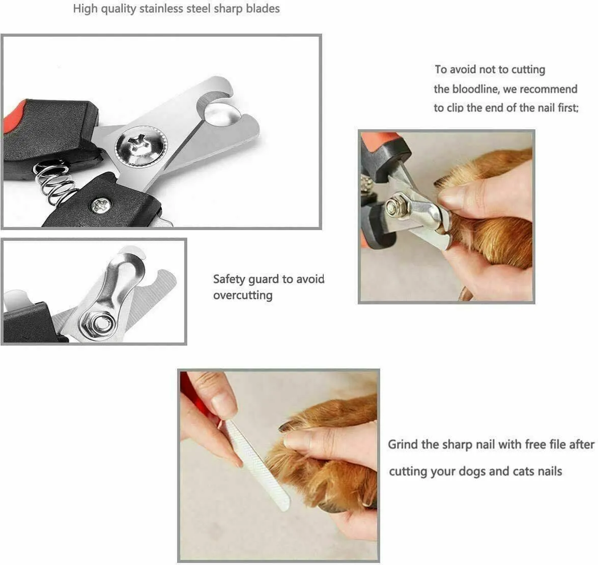 Safety Pet Nail Clippers