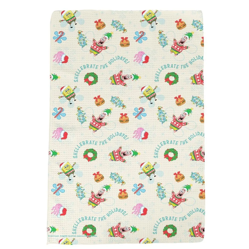 SpongeBob Celebrate Pants Kitchen Towel