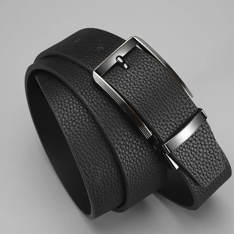 Two-color Double-sided Men's Rotatable Belt