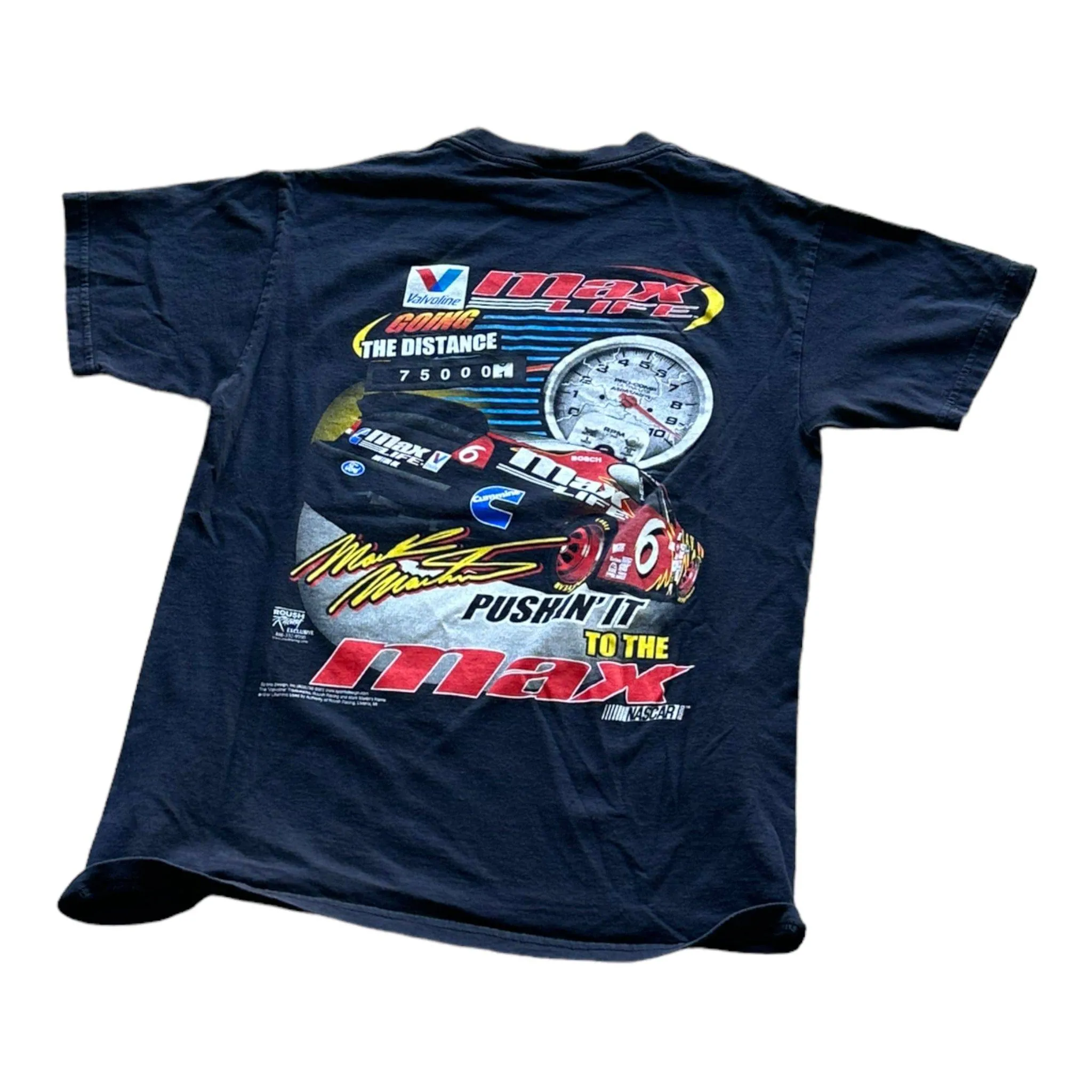 Vintage Mark Martin Valvoline NASCAR Tee -C533