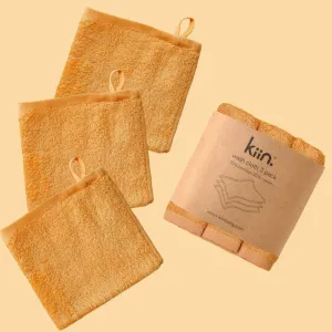 Wash Cloth 3 Pack - Caramel
