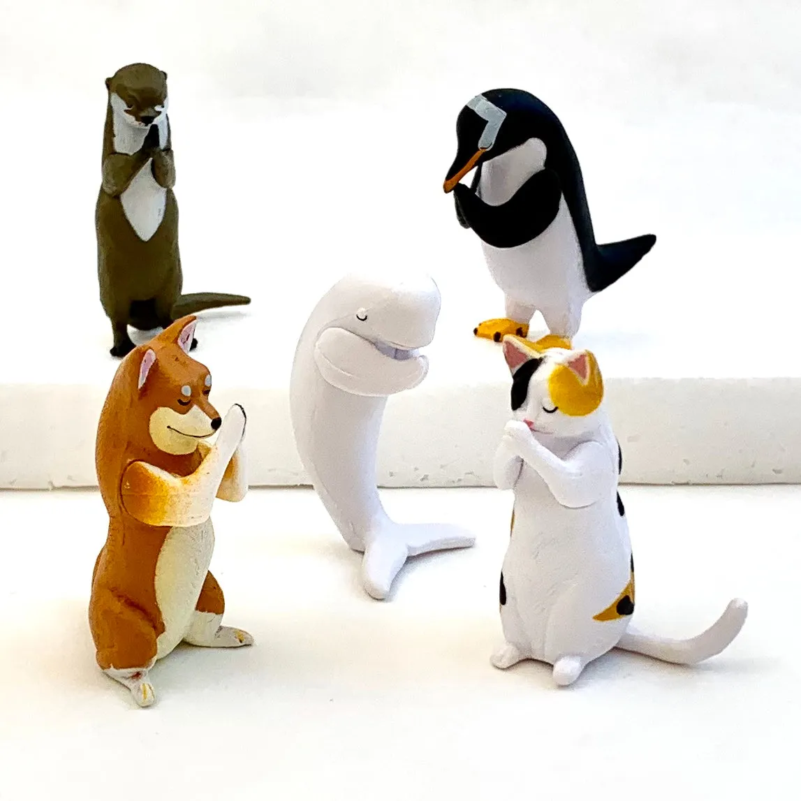 X 70890 WISHING ANIMALS FIGURINES-DISCONTINUED