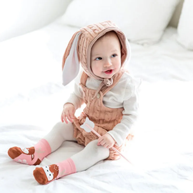 Zoo Deer Non-Slip Socks V1140